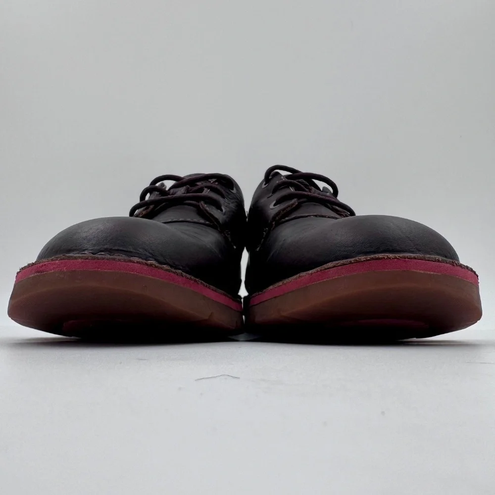 EUC Clarks Men's Dark Brown Leather‎ 1825 Eastridge Low Casual Shoes | Size 9.5